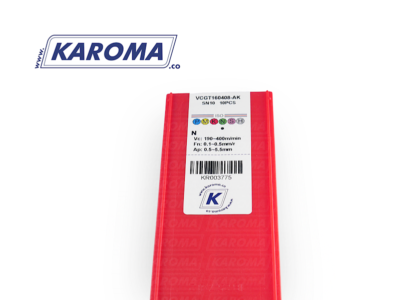 Płytka VCGT160408-AK SN 10 do aluminium