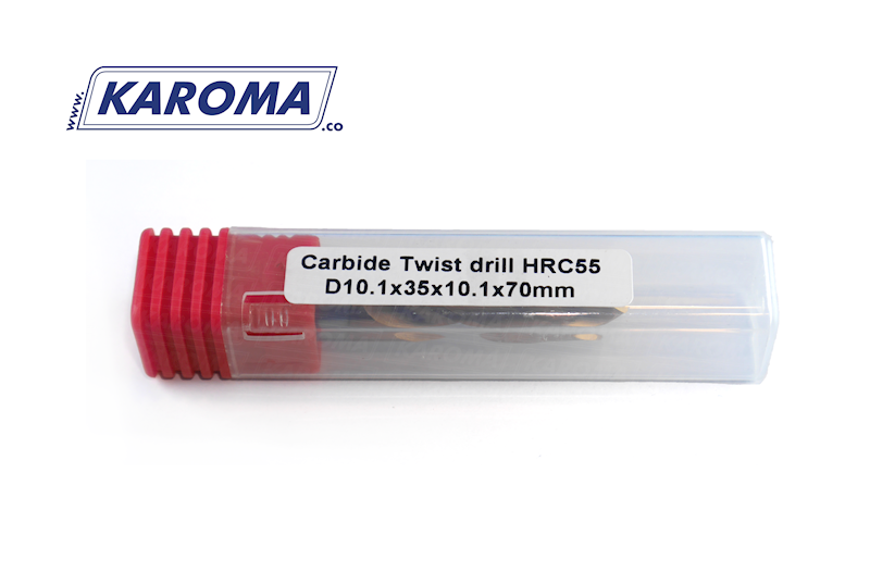 Wiertło węglikowe D10.1x35x10.1x70 HRC55