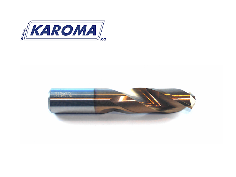 Wiertło węglikowe D13x40x13x75 HRC55