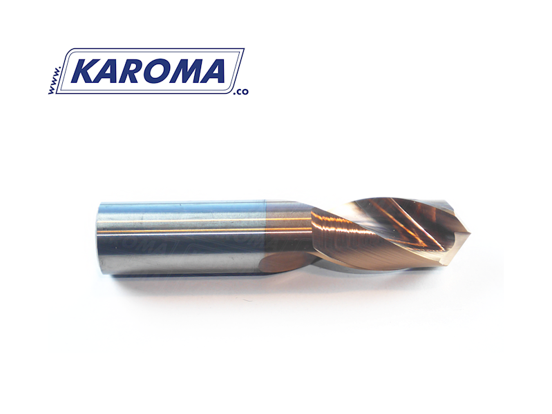 Wiertło węglikowe D16x40x16x80 HRC55