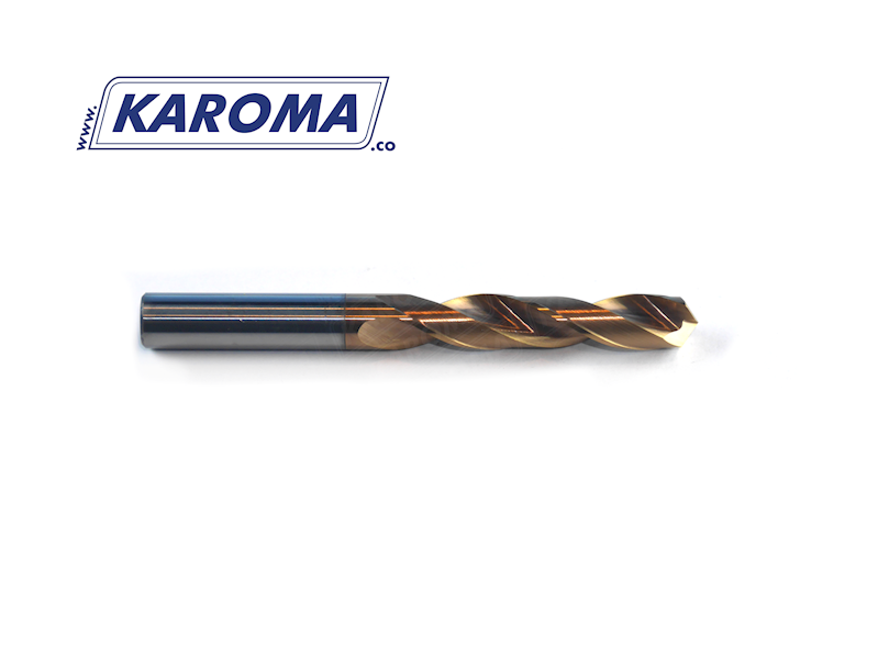 Wiertło węglikowe D8.1x45x8.1x80 HRC55
