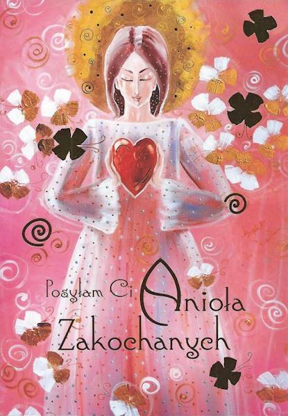 Karnet z kopertą: Z ANIOŁAMI 14. Posyłam Ci Anioła Zakochanych