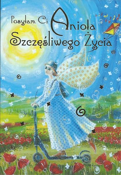Karnet z kopertą: Z ANIOŁAMI 19. Posyłam Ci Anioła Szczęśliwego Życia
