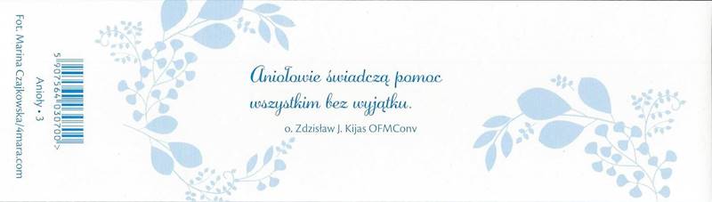 Zakładka duża Anioł 3 - 6x21cm