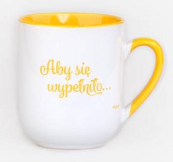 Kubek Anioł "Aby się wypełniło..." 290 ml