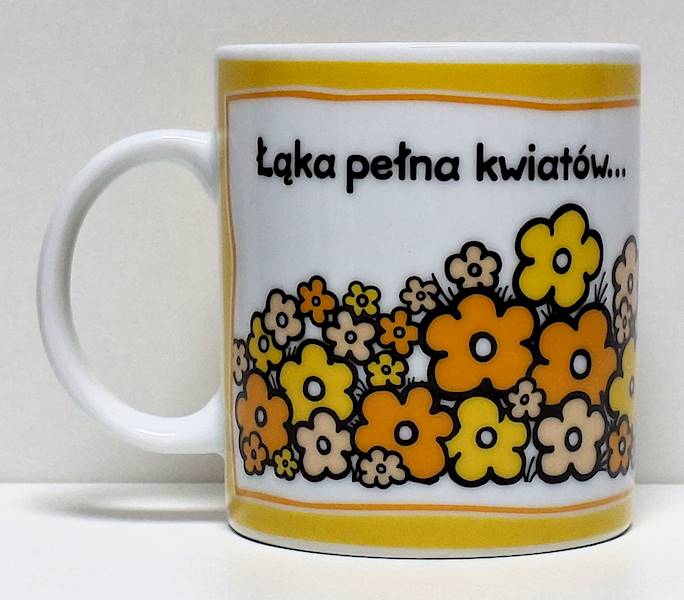 Kubek sheepworld "Łąka pełna kwiatów... Tylko dla Ciebie!" 330 ml