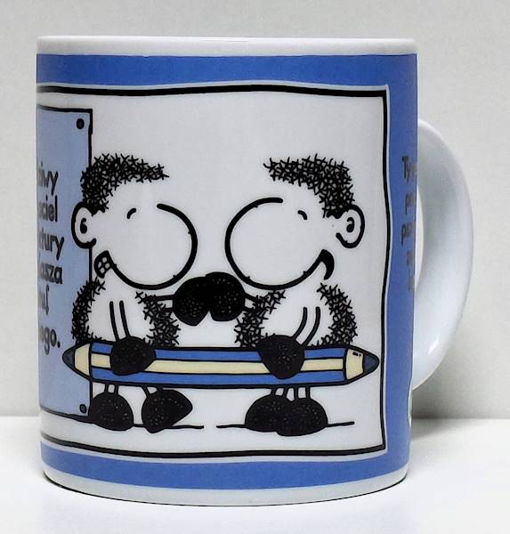 Kubek sheepworld "Prafdziwy pszyjaciel to ten ktury..." 330 ml
