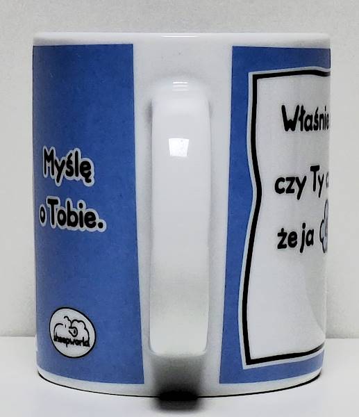Kubek sheepworld "Właśnie sobie myślę... Myślę o Tobie" 330 ml
