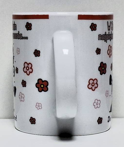 Kubek sheepworld "W Dniu Urodzin najpiękniejsze życzenia..." 330 ml