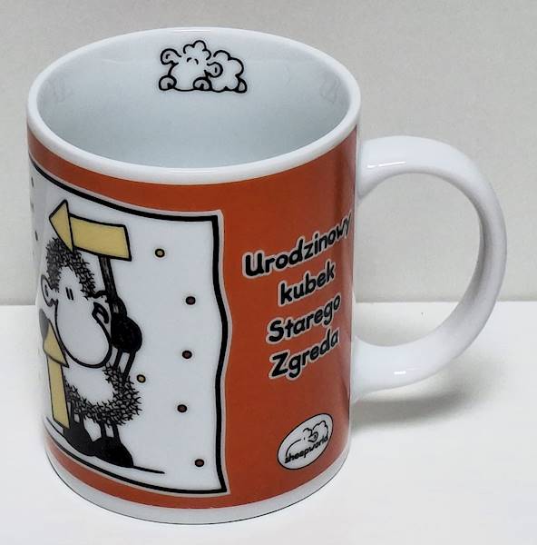 Kubek sheepworld "Urodzinowy kubek Starego Zgreda" 330 ml