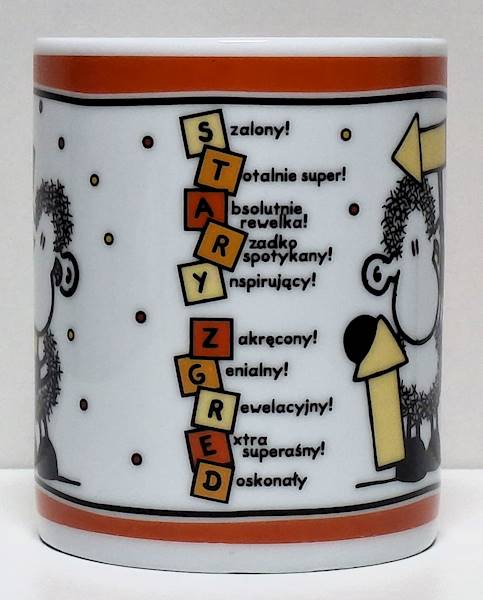 Kubek sheepworld "Urodzinowy kubek Starego Zgreda" 330 ml