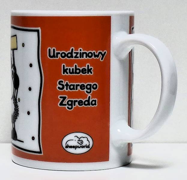 Kubek sheepworld "Urodzinowy kubek Starego Zgreda" 330 ml