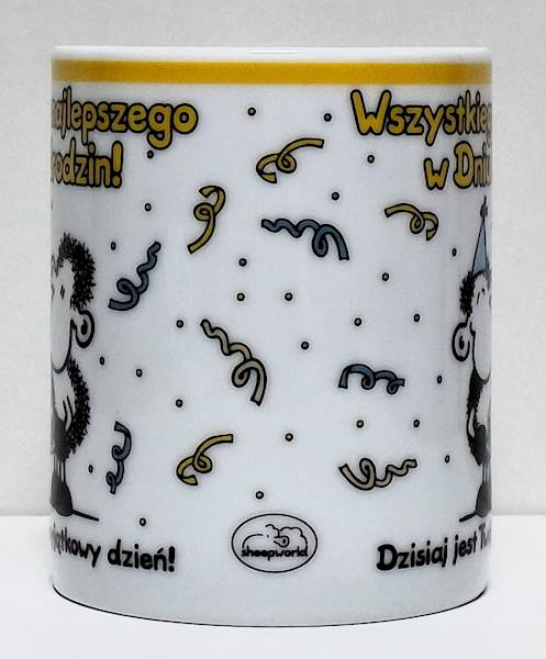 Kubek sheepworld "Wszystkiego najlepszego w Dniu Urodzin!" 330 ml