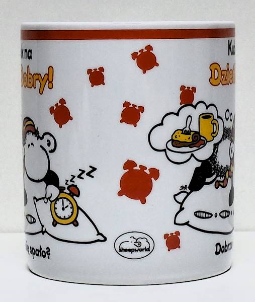 Kubek sheepworld "Kubek na Dzień Dobry!..." 330 ml