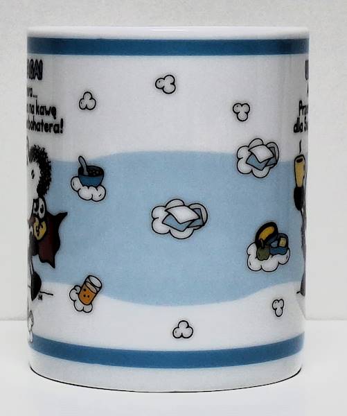 Kubek sheepworld "UWAGA! A tera... Przerwa na kawę dla Superbohatera!" 330 ml