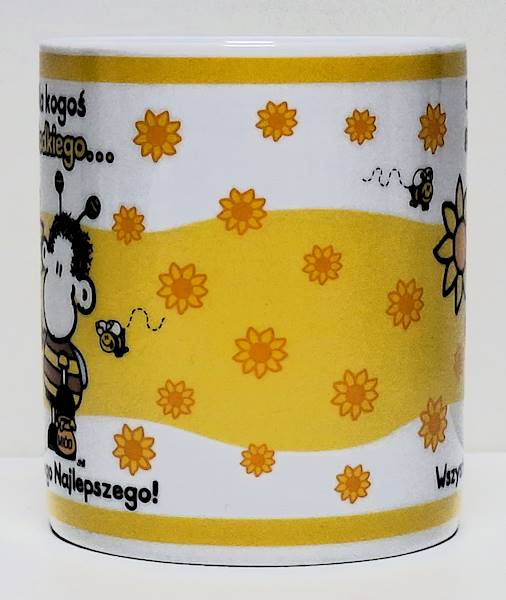 Kubek sheepworld "Dla kogoś słodkiego... Wszystkiego Najlepszego!" 330 ml