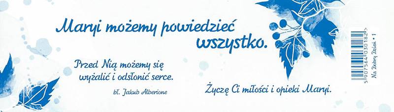 Zakładka duża Na Dobry Dzień 1 - 6x21 cm