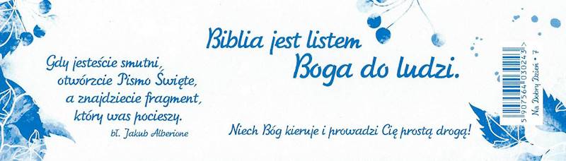 Zakładka duża Na Dobry Dzień 7 - 6x21 cm
