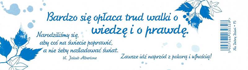 Zakładka duża Na Dobry Dzień 15 - 6x21 cm