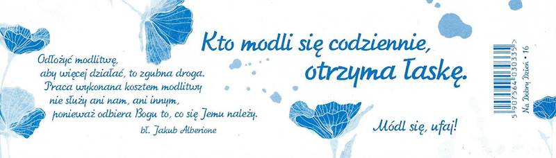 Zakładka duża Na Dobry Dzień 16 - 6x21 cm