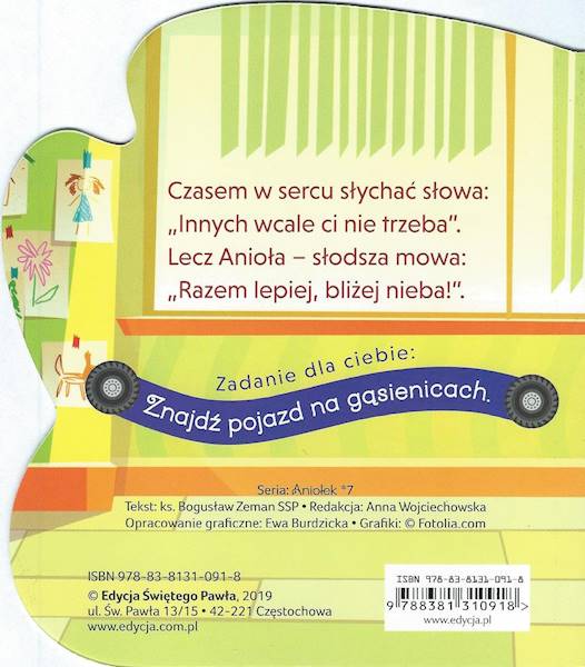 Aniołek 7: "Anioł zgody" - ks. Bogusław Zeman SSP