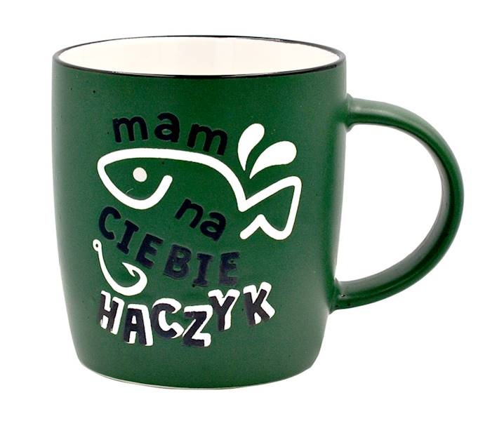 Kubek kukartka "mam na CIEBIE HACZYK" 350 ml UP-028
