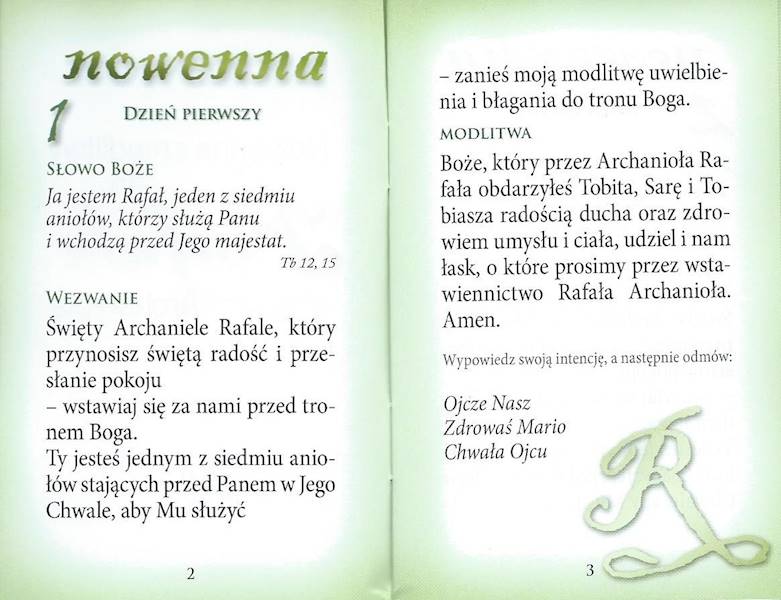 Nowenna i modlitwy do RAFAŁA Archanioła - Praca zbiorowa