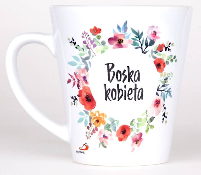 Kubek ceramiczny "Boska kobieta" 330 ml
