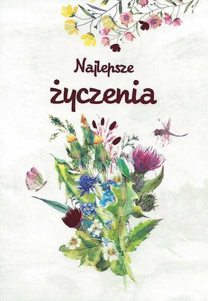 Karnet z kopertą: RELACJE 7. Najlepsze życzenia