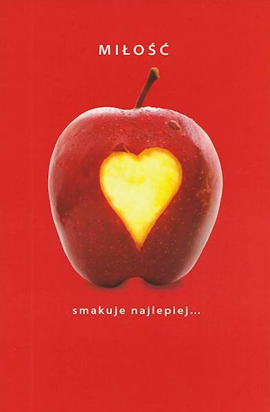 Karnet z kopertą: MIŁOŚĆ 3. MIŁOŚĆ smakuje najlepiej...
