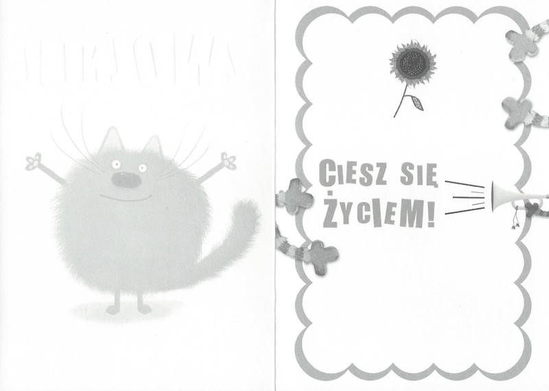 Karnet z kopertą: Z KOTEM 8. ZWOLNIJ!