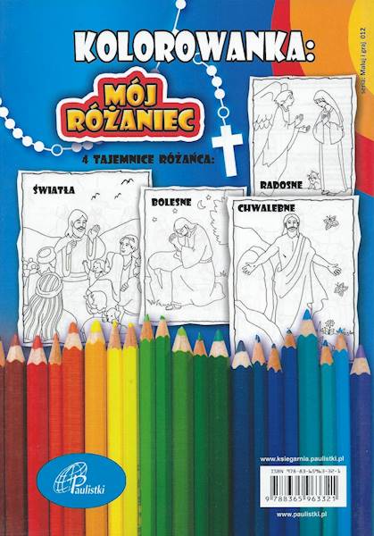 MÓJ RÓŻANIEC. Kolorowanka z zabawami - Praca zbiorowa