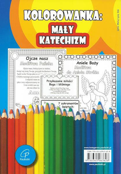 MAŁY KATECHIZM. Kolorowanka - Praca zbiorowa