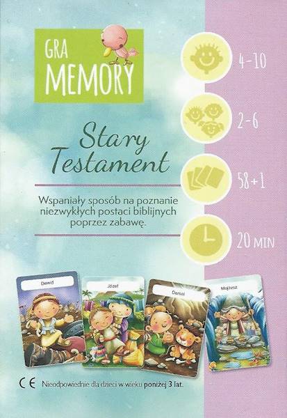 Gra memory:  STARY TESTAMENT - karty