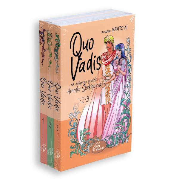 Quo Vadis - Komiks 3 części - na motywach powieści Henryka Sienkiewicza 