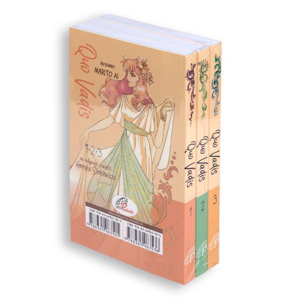 Quo Vadis - Komiks 3 części - na motywach powieści Henryka Sienkiewicza 