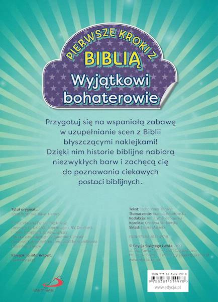 Wyjątkowi bohaterowie. PIERWSZE KROKI Z BIBLIĄ - Jacob Vium-Olsen