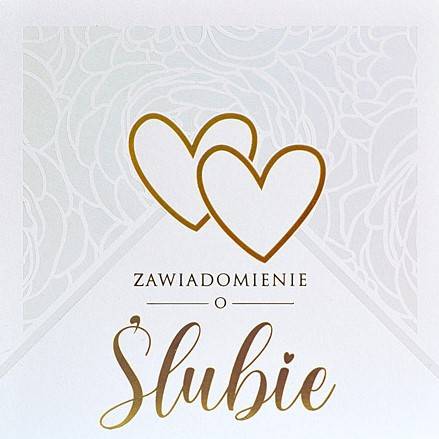 Zawiadomienie z kopertą: Ślub PMZ-130 (1 szt.)