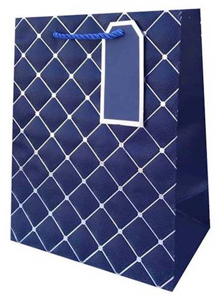 Torba prezentowa tłoczona (grantowa) 23x18x10 cm QPM-097
