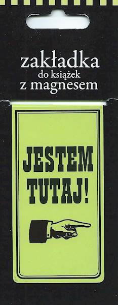 Zakładka magnetyczna "JESTEM TUTAJ!" ZK027