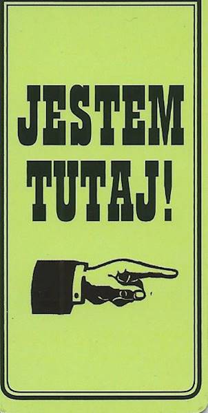 Zakładka magnetyczna "JESTEM TUTAJ!" ZK027