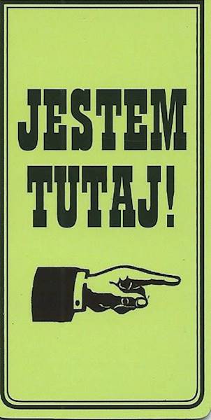 Zakładka magnetyczna "JESTEM TUTAJ!" ZK027