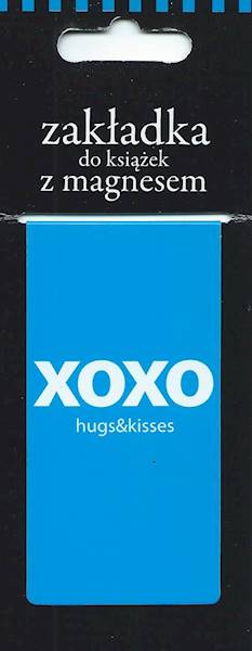 Zakładka magnetyczna "XOXO hugs&kisses" ZK042