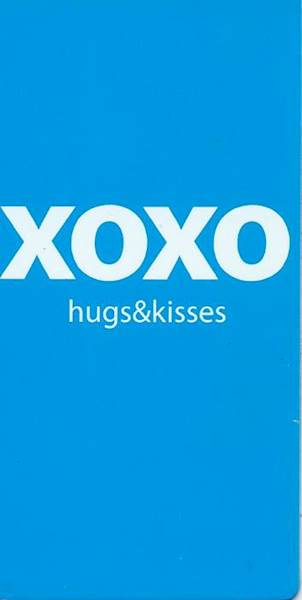 Zakładka magnetyczna "XOXO hugs&kisses" ZK042