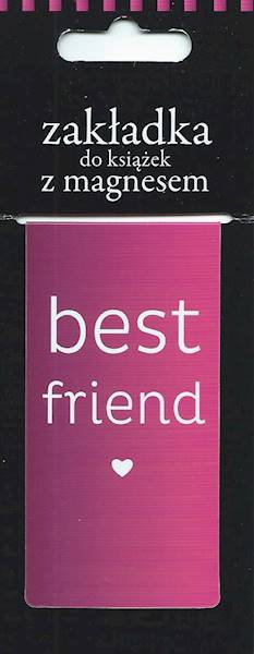 Zakładka magnetyczna "best friend" ZK054