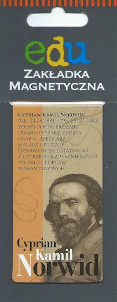 Zakładka magnetyczna "Cyprian Kamil Norwid" ZK075