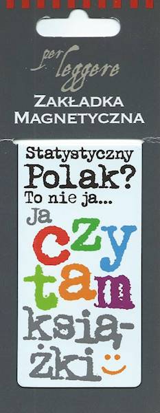 Zakładka magnetyczna "Statystyczny Polak? To nie ja..." ZK091