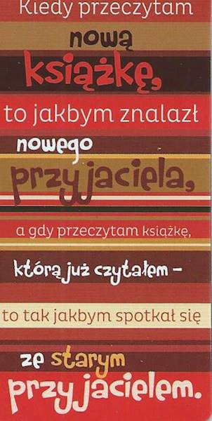Zakładka magnetyczna "kiedy przeczytam nową książkę to..." ZK094