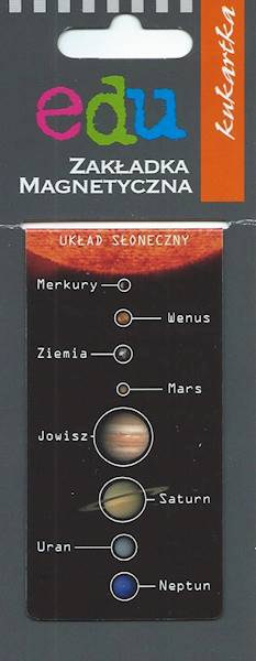 Zakładka magnetyczna "UKŁAD SŁONNECZNY" ZK120