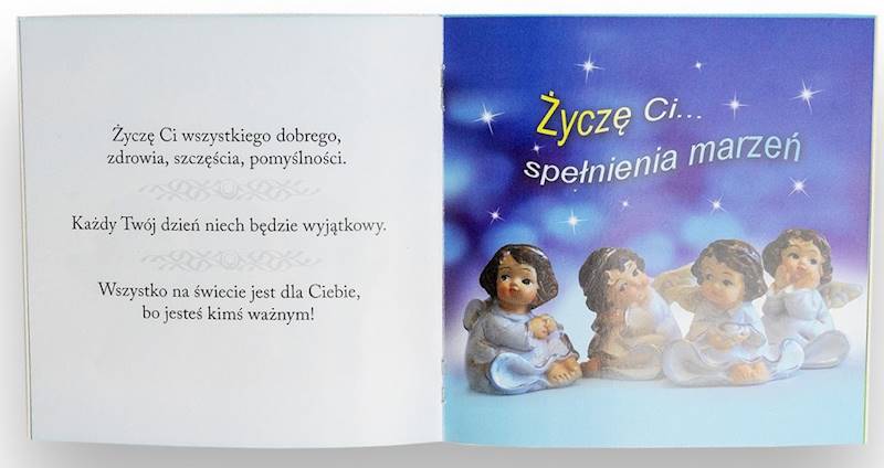 Życzenia z serca płynące - seria Kwadratowa 1